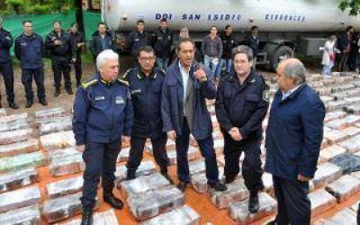 Scioli sobre droga secuestrada en Moreno: 
