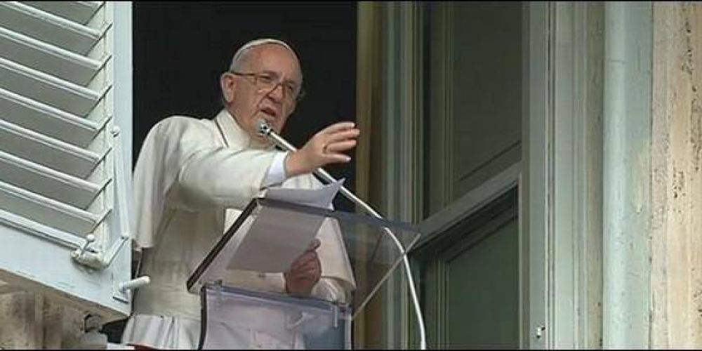 El Papa hace un llamamiento para que se ponga fin 