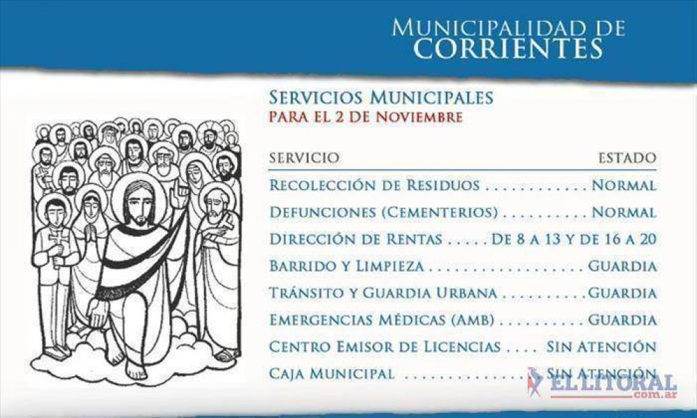 Hoy la recolecci�n de residuos ser� nomal