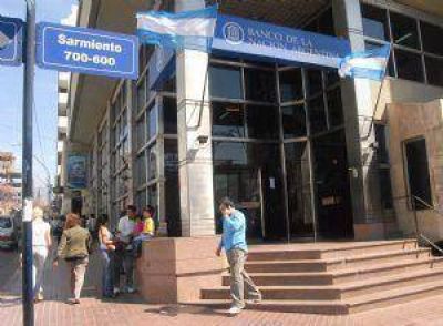 Mi�rcoles y viernes sin actividad en Banco Naci�n