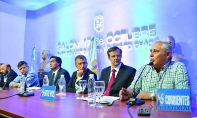 Fuerte apoyo pol�tico en la regi�n para Scioli-Zannini