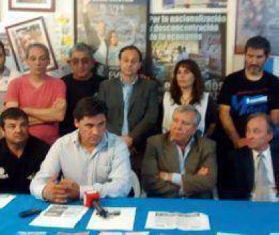 Apoyo de movimientos sociales a Scioli