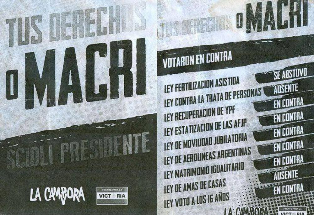 La C�mpora y su campa�a del miedo puerta a puerta: 