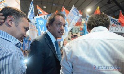 De cara al balotaje, Scioli vuelve a Corrientes y a Chaco