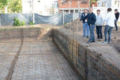 Avanzan las obras del Centro de Desarrollo Social en Barrio Nuevo
