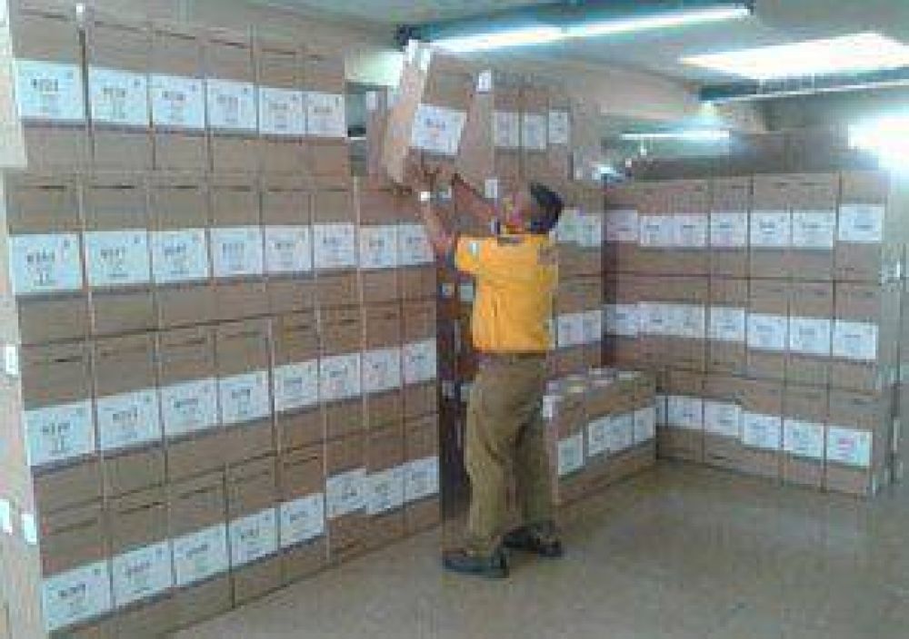 Ya llegaron las urnas