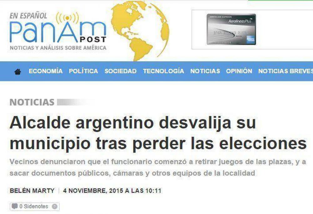  Sigue el esc�ndalo: Medios internacionales informan sobre el accionar delictivo de Bruera
