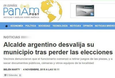  Sigue el esc�ndalo: Medios internacionales informan sobre el accionar delictivo de Bruera