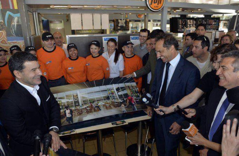  Scioli, sobre la gesti�n de YPF: 