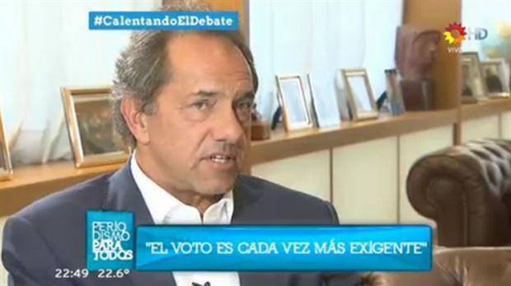 Daniel Scioli: 