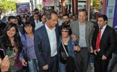 En Calzada, Scioli acus� a Macri de �querer volver al ajuste, la devaluaci�n y la quita de subsidios�