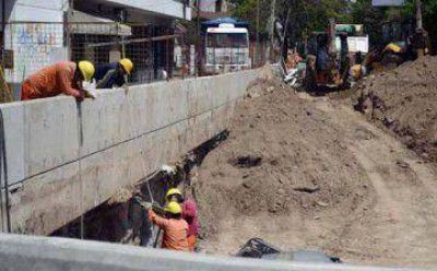 Bajo nivel de Larroque: realizan la excavaci�n del t�nel
