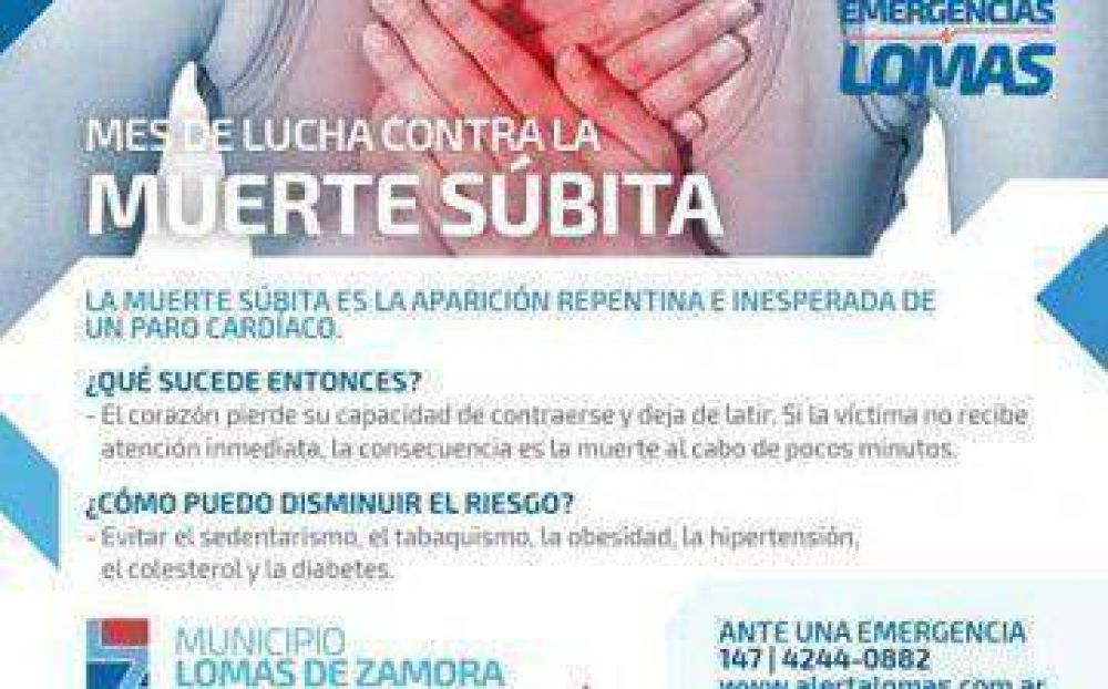  El Municipio impulsa campa�a de prevenci�n contra la muerte s�bita