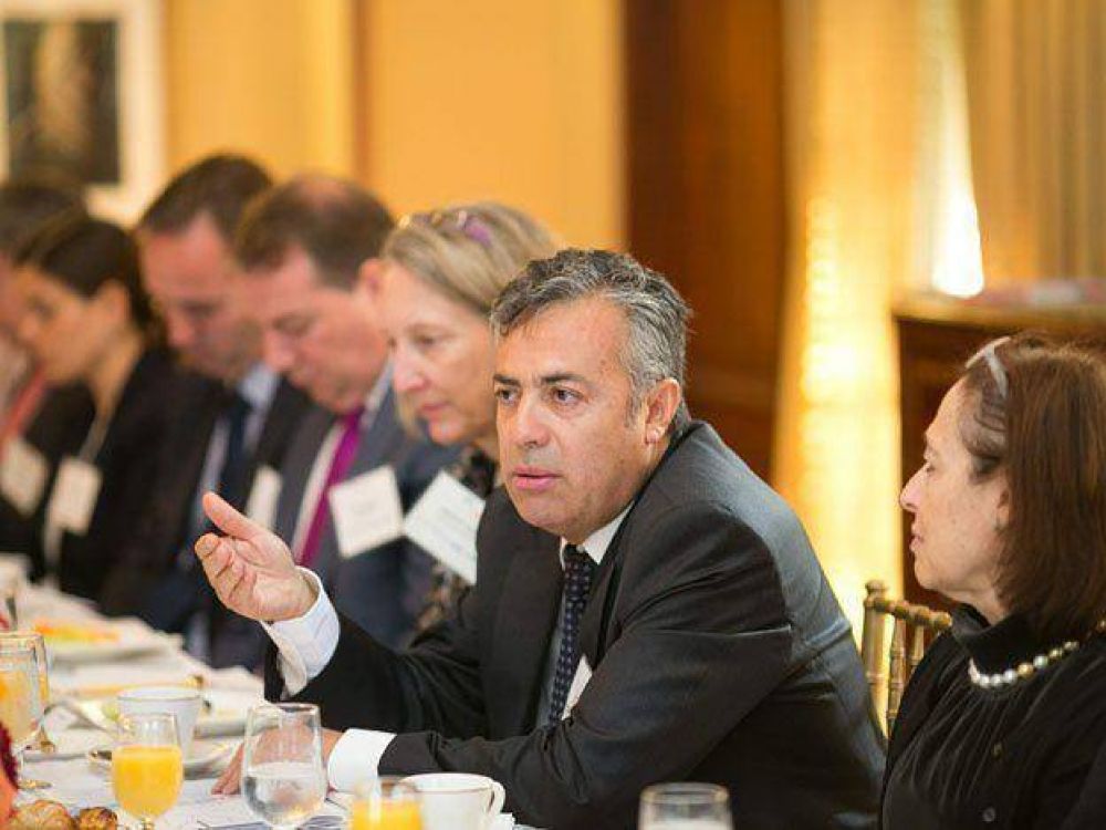 Cornejo asegur� que si gana Macri habr� m�s inversiones