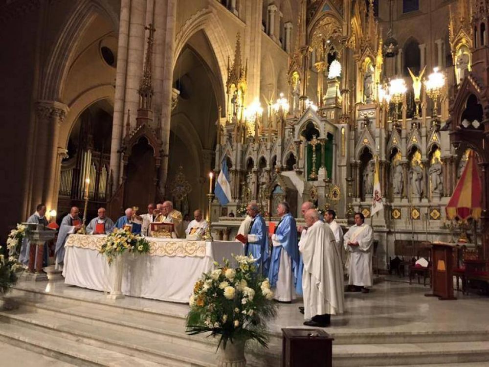 Mons. Arancedo presidió en Luján la misa de apertura de la asamblea plenaria