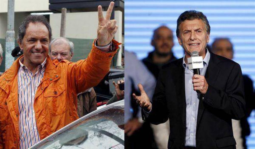 Una encuesta muestra a Macri arriba de Scioli