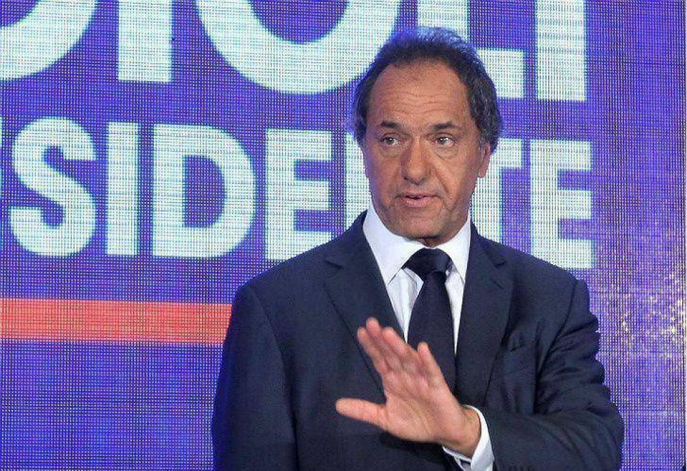 Scioli respondi� al reclamo de An�bal Fern�ndez: 