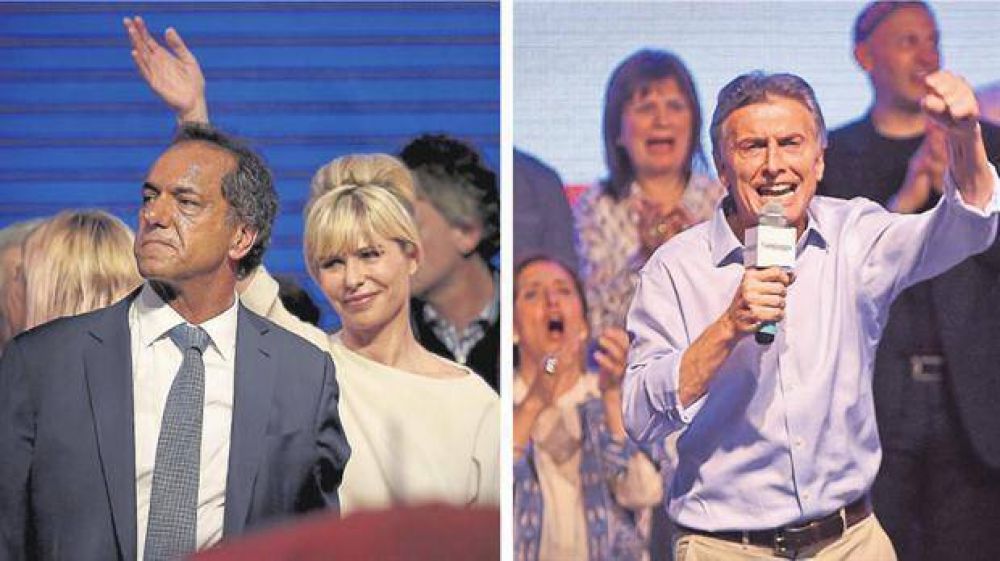 Scioli y Macri ya se preparan para un debate que prevn tenso
