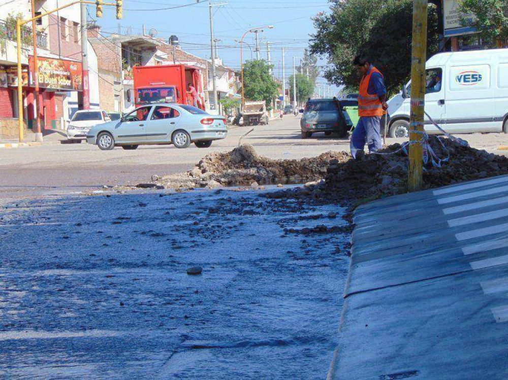Gran prdida de agua afect a ciudad Perico