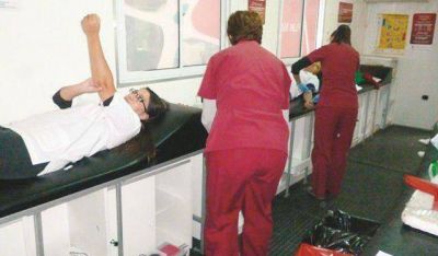 La donaci�n de sangre pas� de 50 a 2500 casos en diez a�os