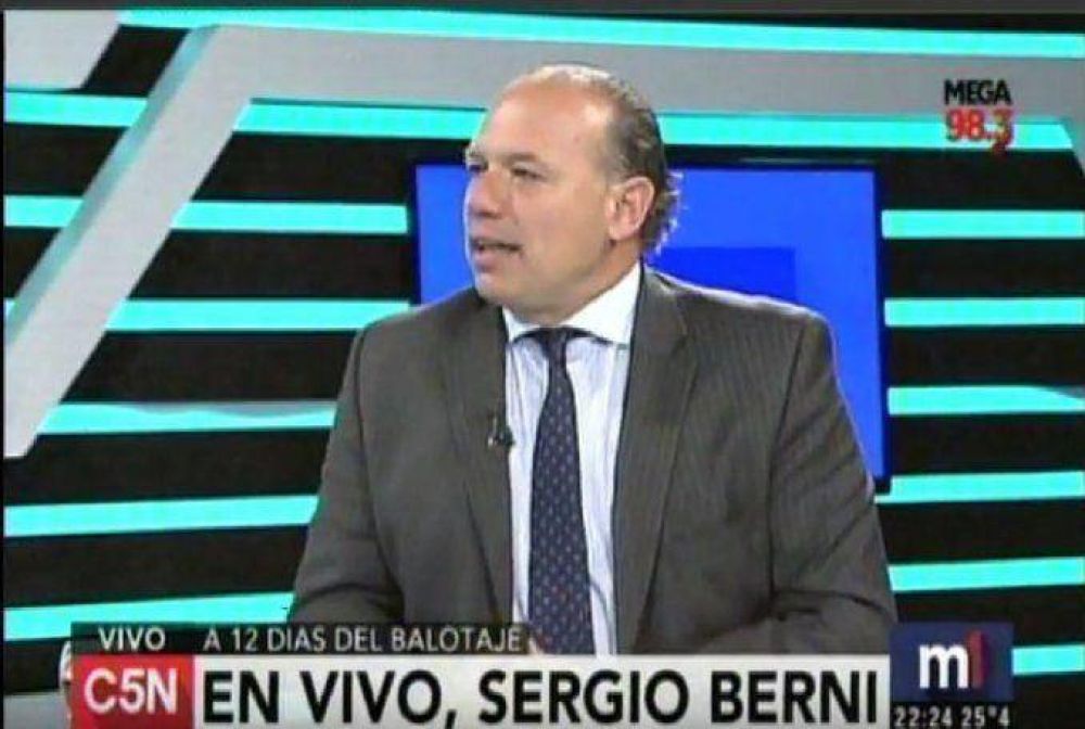 Sergio Berni en C5N: 