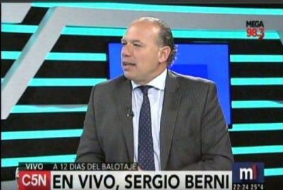 Sergio Berni en C5N: 