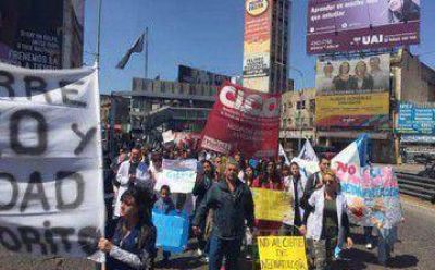 Paro de CICOP el jueves y corte del puente Pueyrred�n