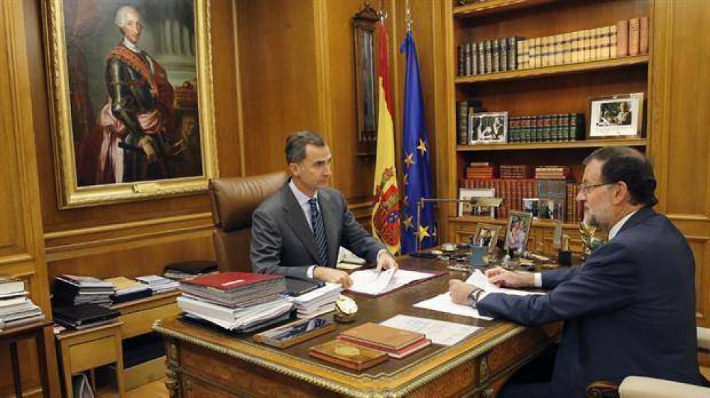 El rey y la oposicin se encolumnan con Rajoy para frenar el separatismo cataln
