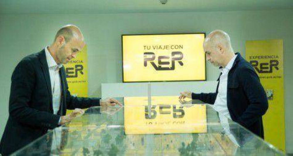 Larreta busca u$s 1.000 M para plan RER