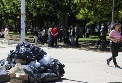 Se normaliza la actividad municipal y salen los recolectores