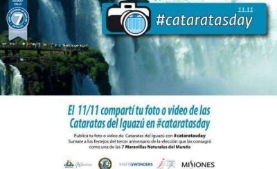 #CataratasDay2015 con fotos y videos, buscar� alcanzar a 50 millones de personas