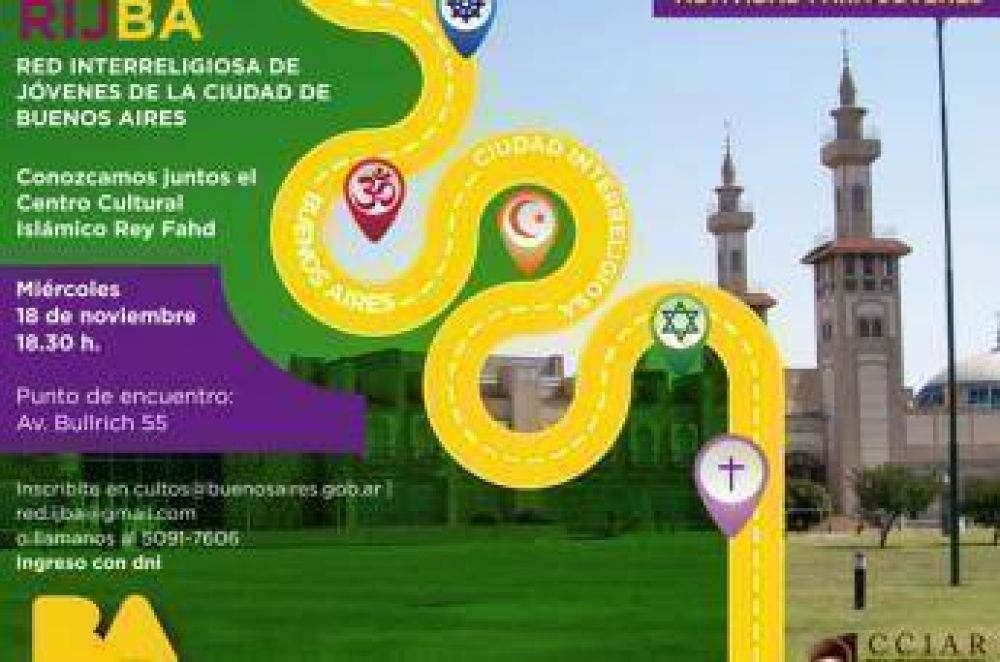 El gobierno porteño organiza visita al Centro Cultural Islámico “Rey Fahd”