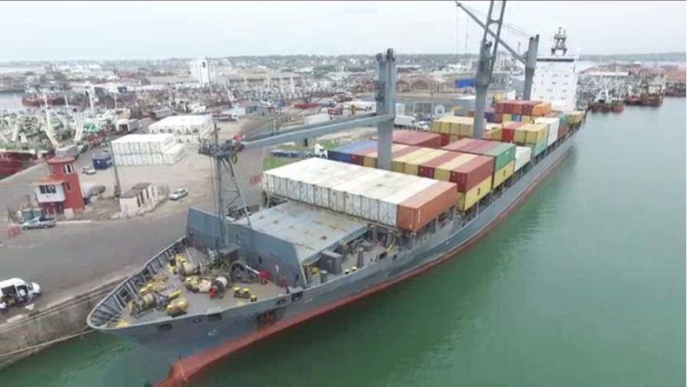 Crece el transporte martimo desde el puerto de Mar del Plata