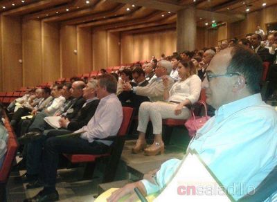 Salom�n particip� de la reuni�n de intendentes electos con Mar�a Eugenia Vidal 