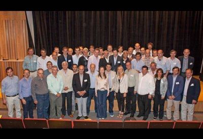 Vicente Gatica junto a Vidal y el resto de los intendentes de Cambiemos a d�as de la asunci�n