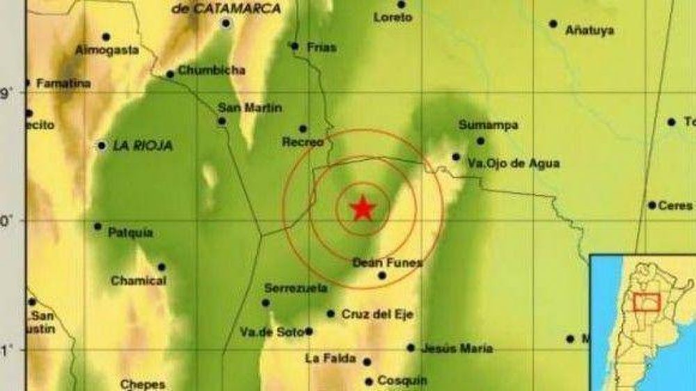 Tembl� C�rdoba y se repercuti� en Tucum�n