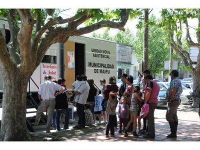 GRIPE B � M�s de 2600 personas fueron vacunadas en el partido de Maip�