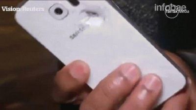 Atentado en Francia: su celular detuvo la esquirla que lo hubiese matado