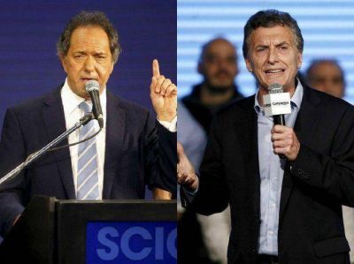 �Cu�les son los temas sobre los que debatir�n Scioli y Macri?