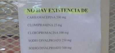 Denuncian que faltan medicamentos en el Borda