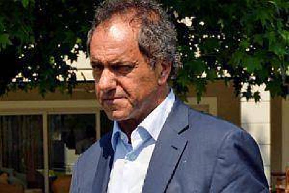 Scioli afirm� que ser� 