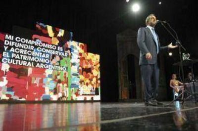 Artistas y trabajadores de la cultura expresaron su respaldo a Daniel Scioli