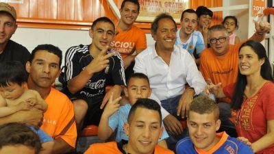 En la �ltima semana, Scioli acentuar� las cr�ticas a Cambiemos