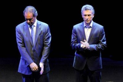Scioli se aferr� a la campa�a del miedo y Macri lo peg� al kirchnerismo