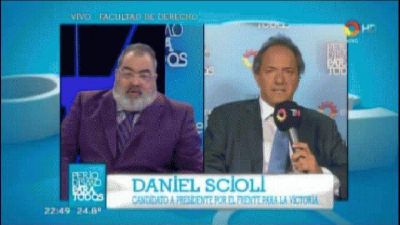 Daniel Scioli: 