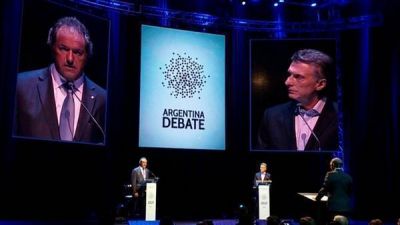 Daniel Scioli, en el debate: 