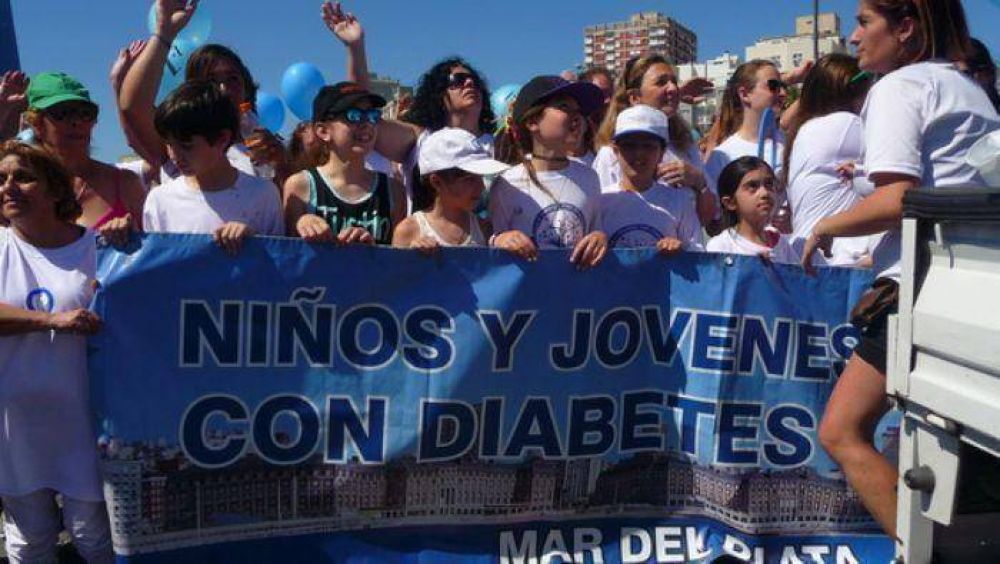 Caminaron por la diabetes para concientizar y prevenir sobre esta enfermedad silenciosa