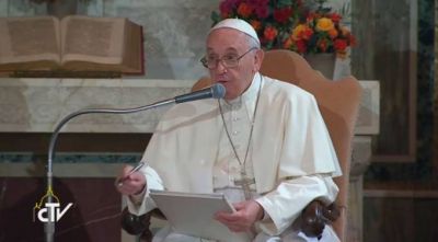 La divisi�n entre los cristianos es un esc�ndalo, dice el Papa en encuentro con luteranos