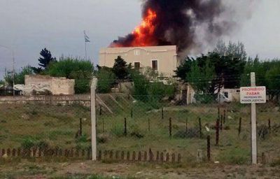 Se incendi� la C�mara Criminal de R�o Gallegos