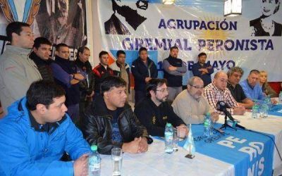 La Agrupaci�n Gremial Peronista 1� de Mayo convoca a votar a Scioli